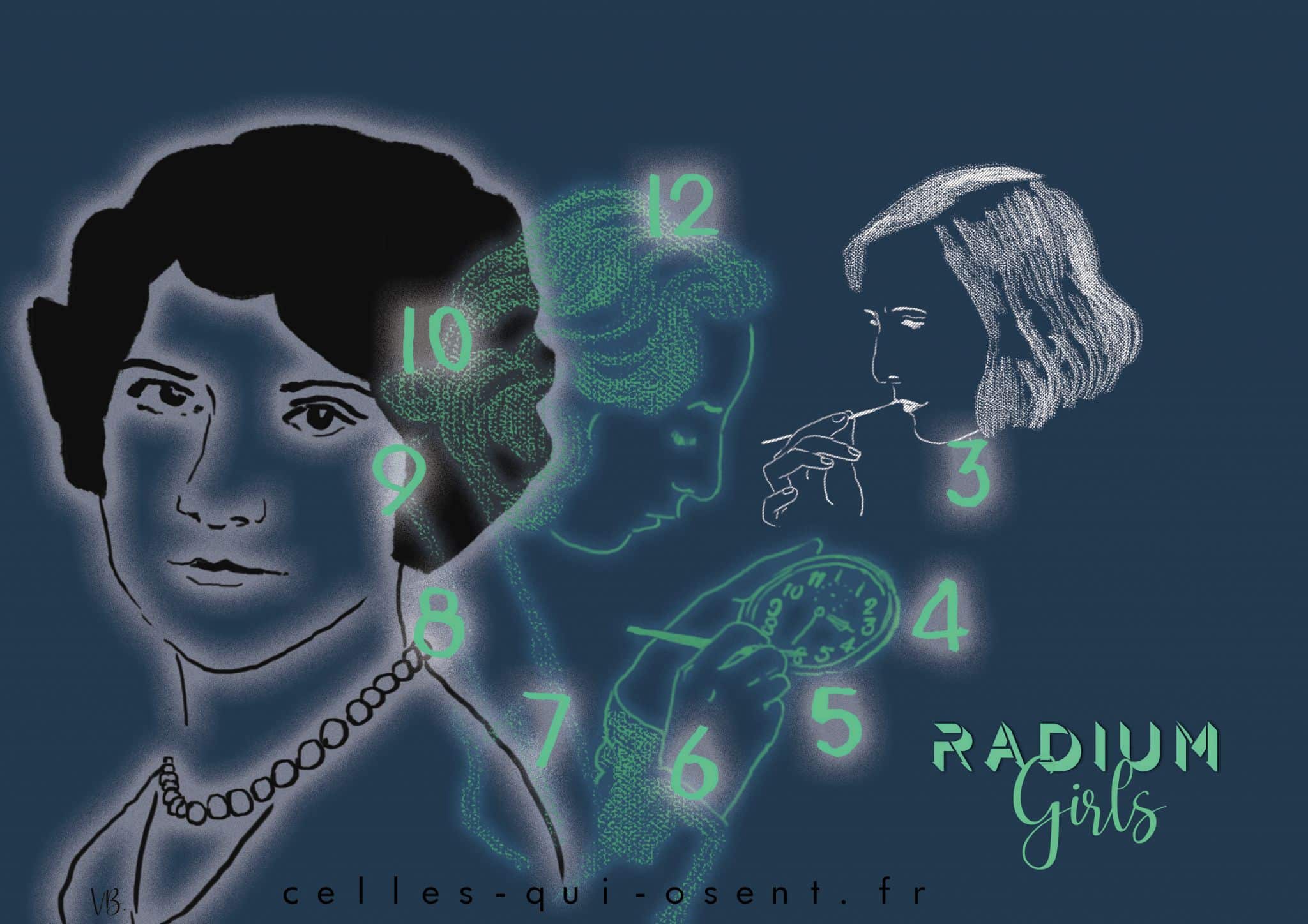 radium-girls-horloge-cadrans-phosphorescence-radium-poison-ouvrières