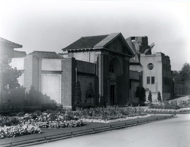 Reptile House Bâtiment conçu par Joan Procter au zoo de Londres