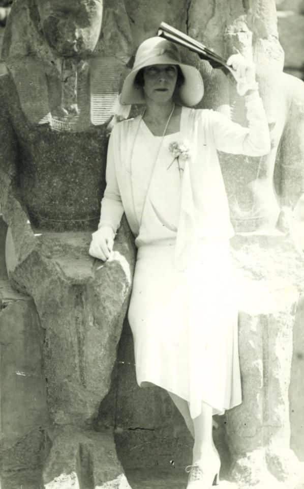La souveraine Elisabeth von Wittelsbach en Egypte