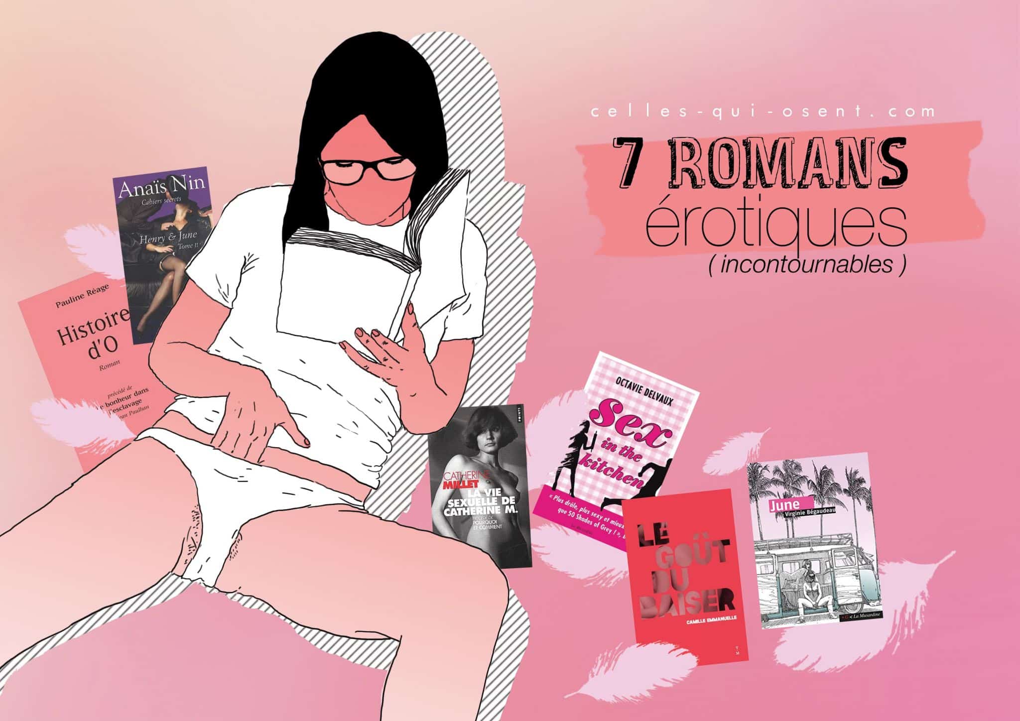 Littérature érotique française 7 livres incontournables pour les femmes