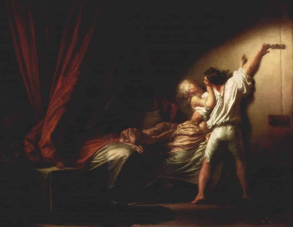 Le verrou de Fragonard : viol ou amour passionnel