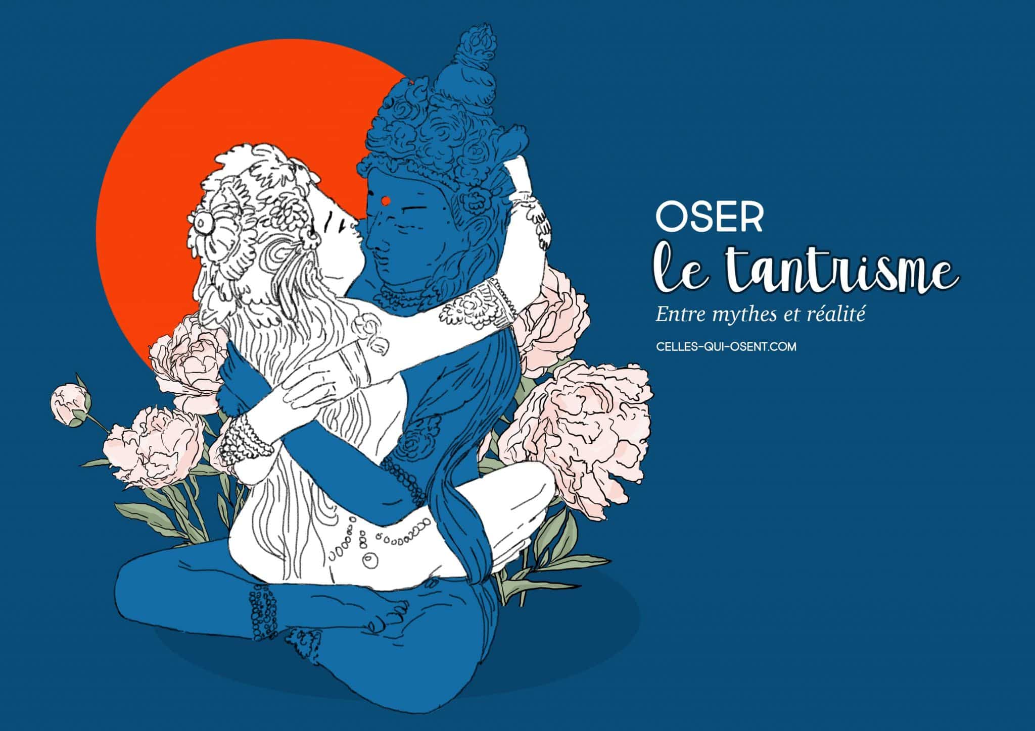 Couple qui s'enlace - oser le tantrisme