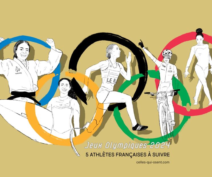 5 athletes francaises a suivre - JO Paris 2024